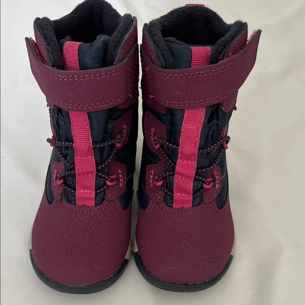 Merrell Kids' Burgundy and Black Boots